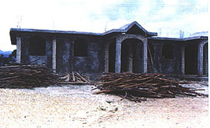 Medical clinic under construction